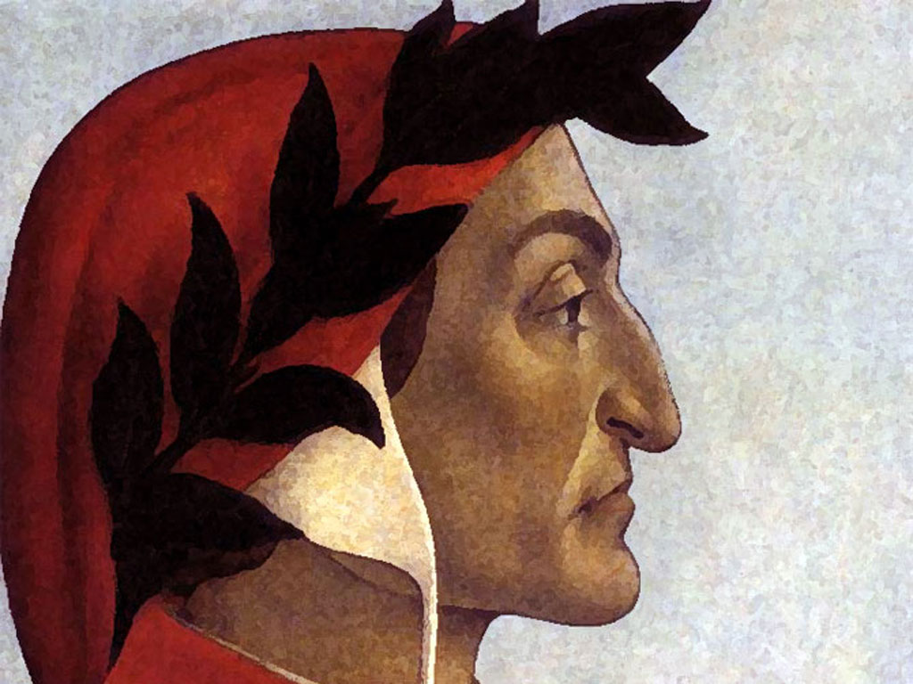 Risultato immagini per immagine di dante alighieri