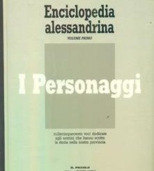 Enciclopedia Alessandrina. Volume primo: I Personaggi - copertina